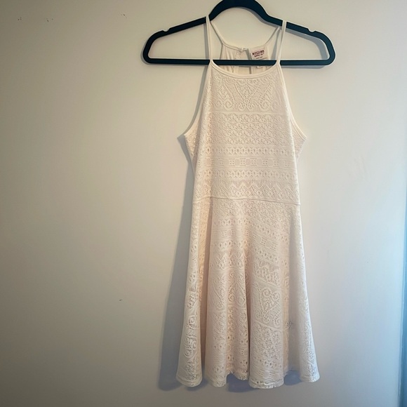 Xsmall mossimo white lace dress - Picture 1 of 3